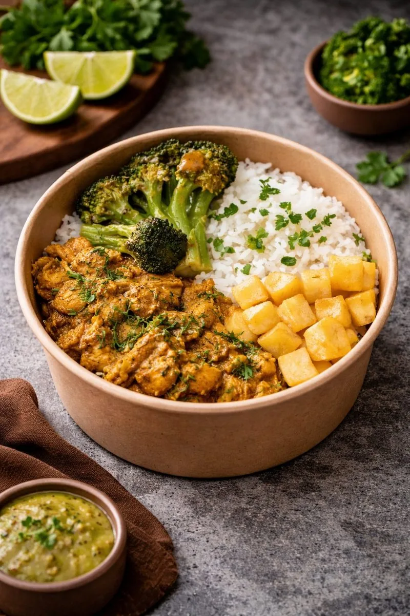 Bowl Pollo al Curry